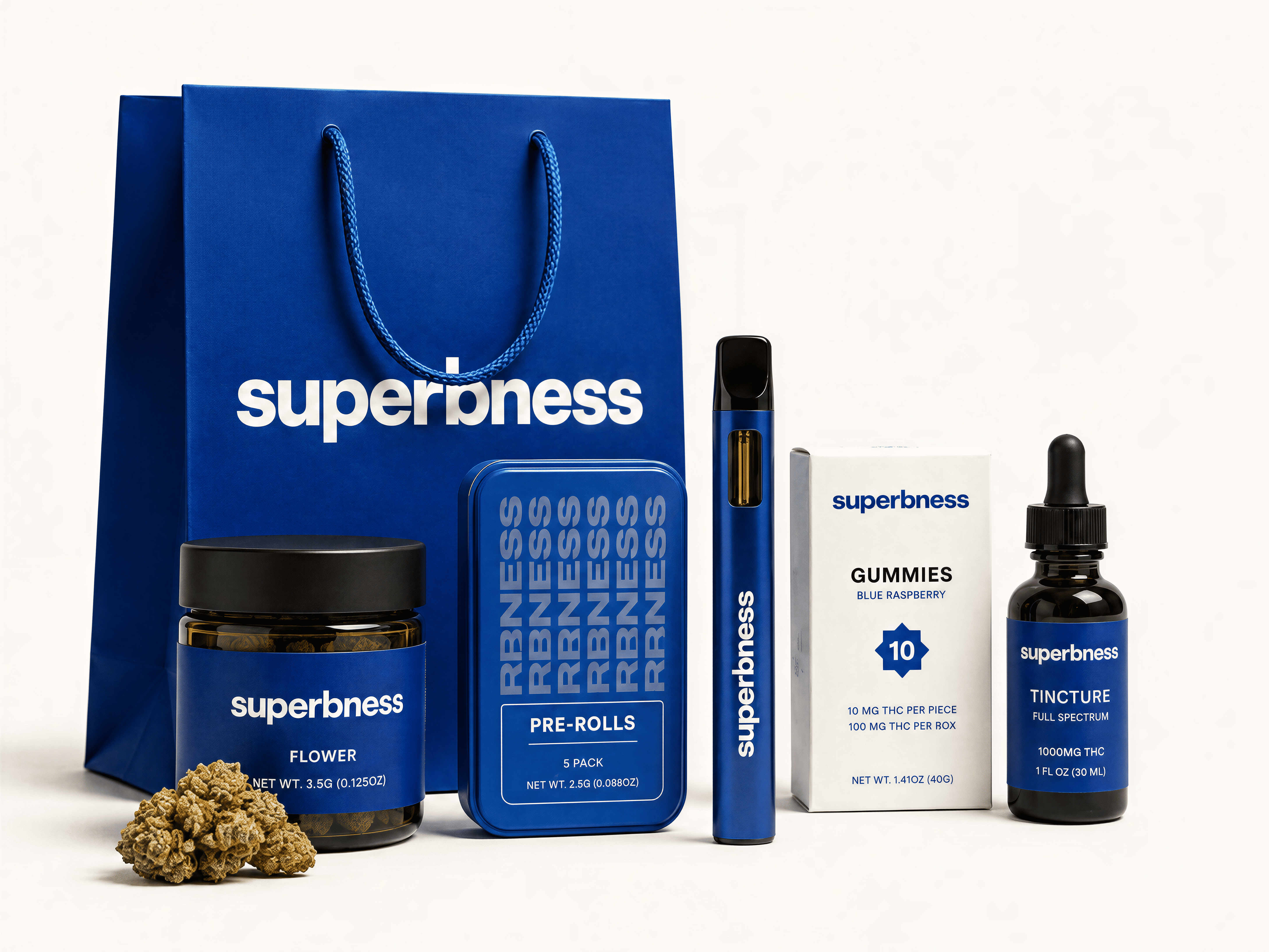 Superbness cannabis products from our Williamsburg Brooklyn dispensary